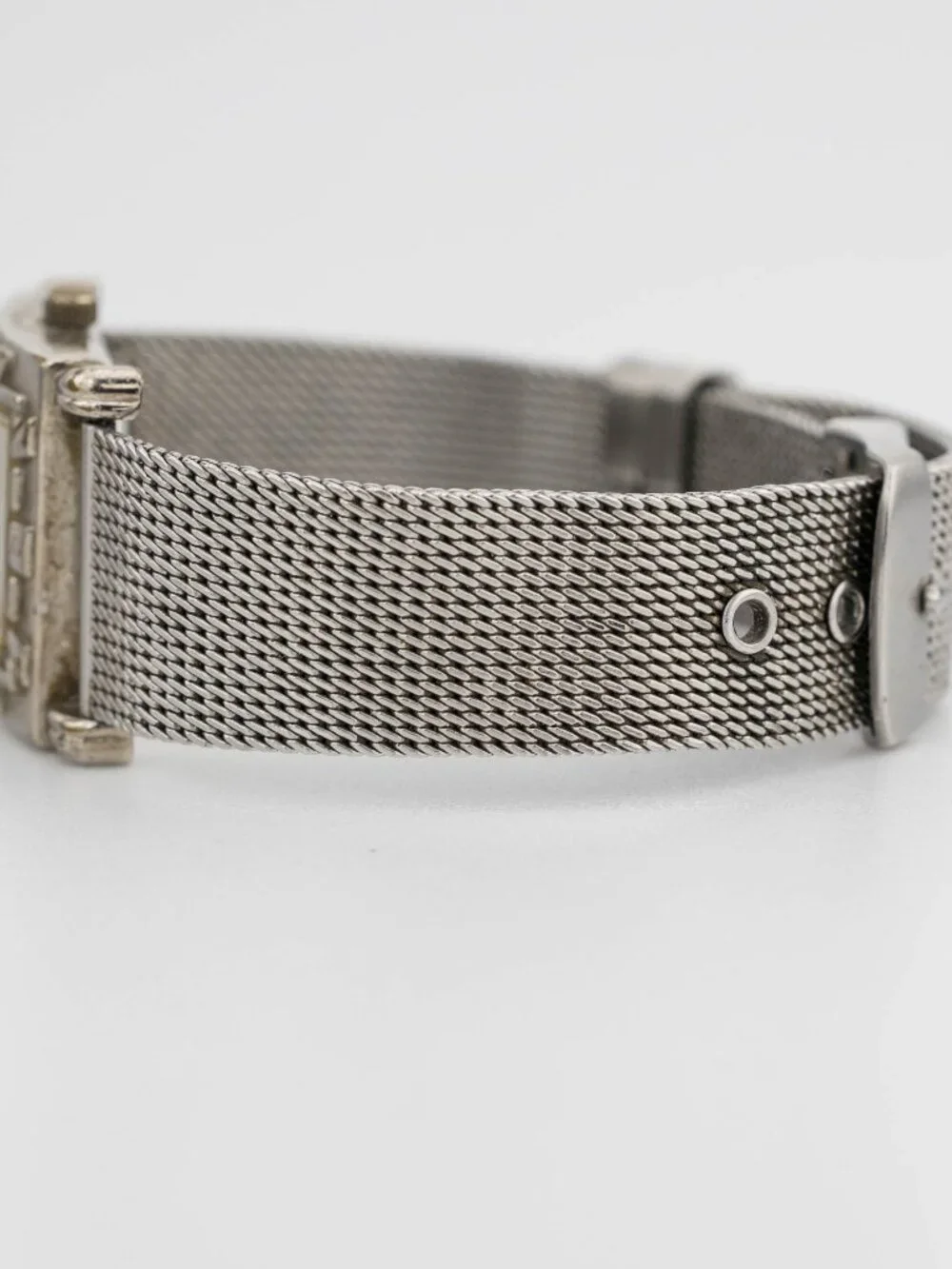FOSSIL EC-8799 Vintage Mesh Band MOP Quartz Analog Women's Watch New Battery